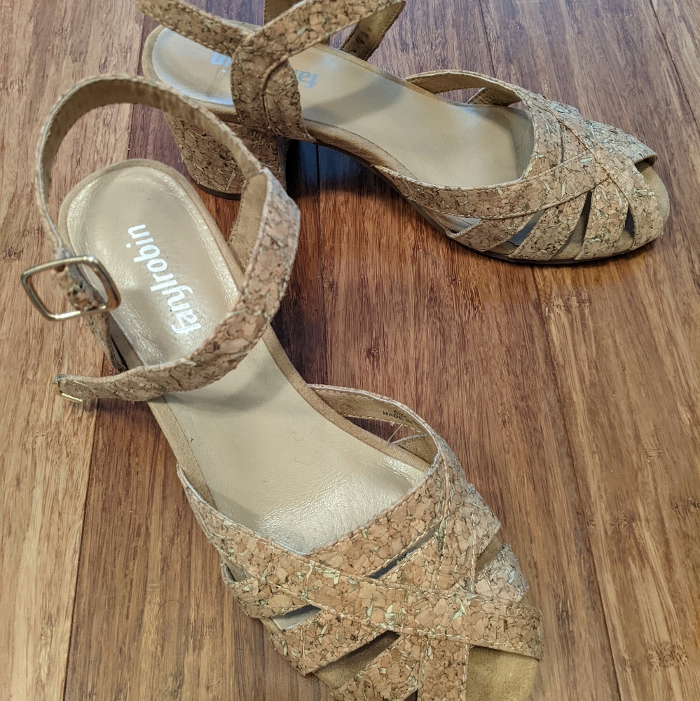 Anthropologie Cork heels